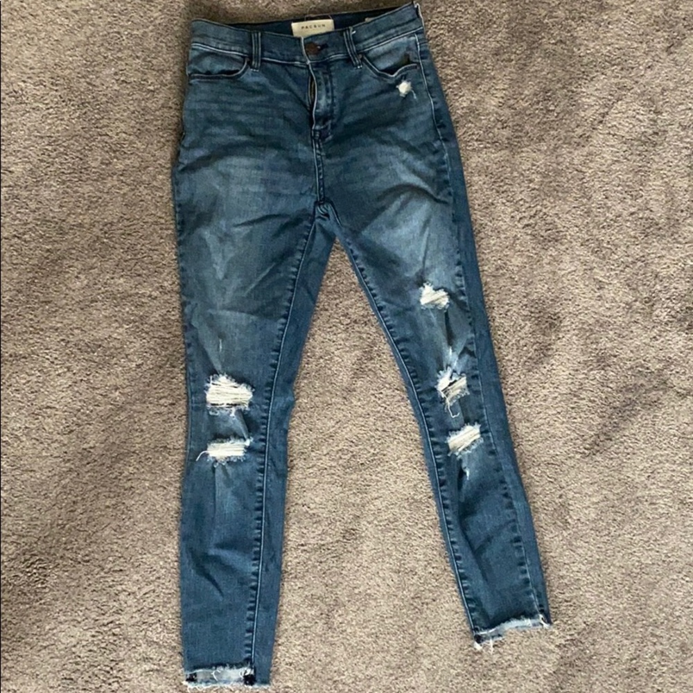 Pacsun high rise jeans